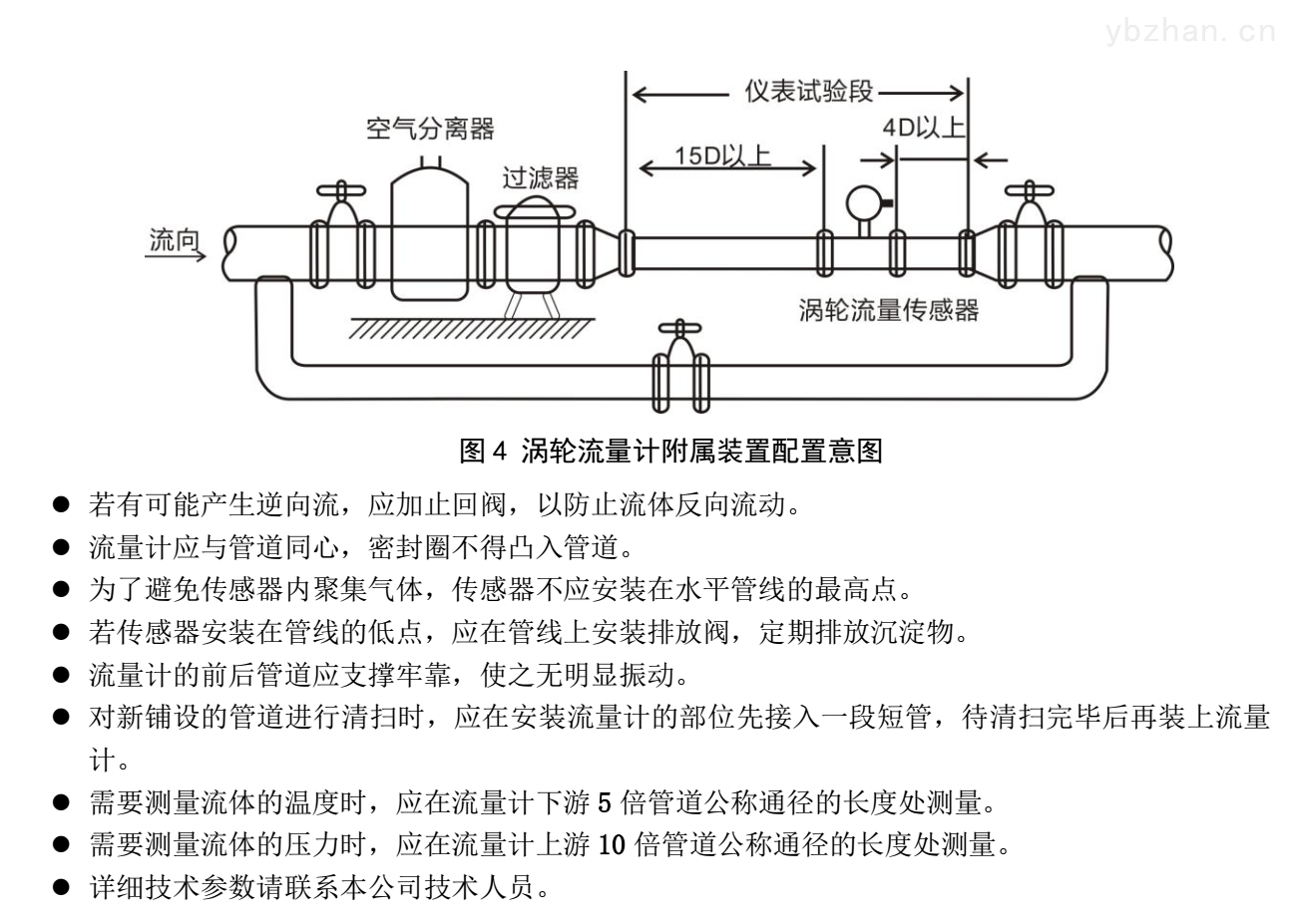 抗腐蚀流量计安装方式3