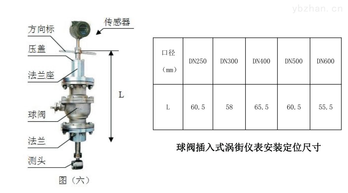 插入式涡街流量计